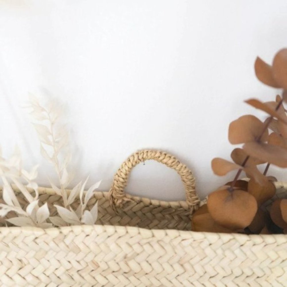 NWT Large Handwoven Wall Storage Basket - Picture 3 of 3